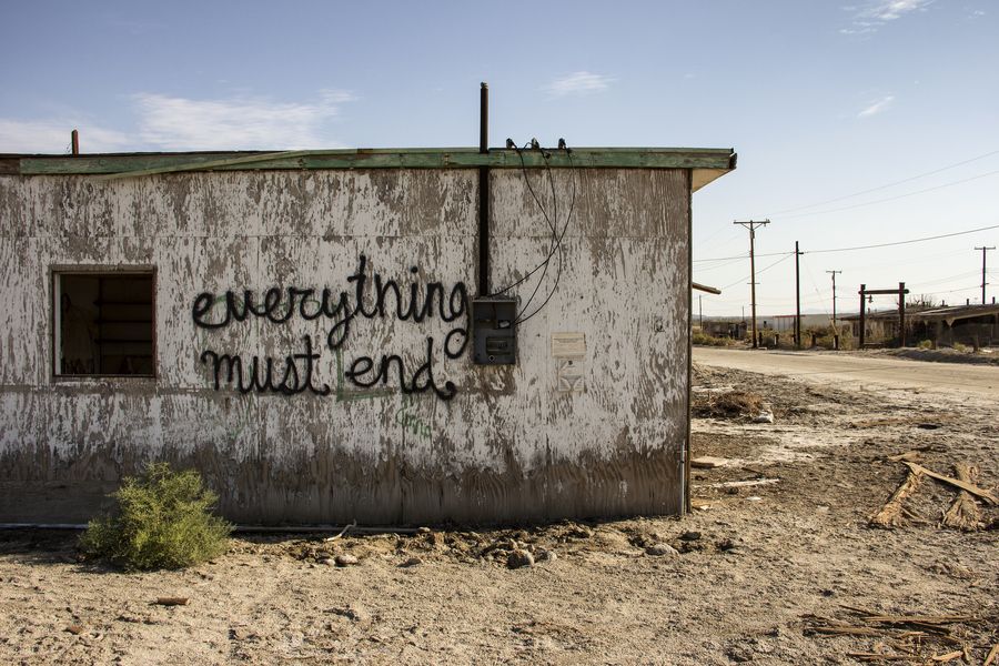Abandoned Homes, Ghost Towns and Impermanence: Buddha and The Salton Sea