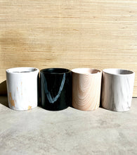 Load image into Gallery viewer, Biophilia: White Marble + Pure Fresh Air Scented Candle