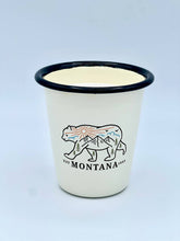 Load image into Gallery viewer, Reusable Enamel Camp Cup Scented Candle - Montana Bear