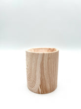 Load image into Gallery viewer, Biophilia: Beautiful Wood/Ceramic Hinoki Scented Candle