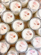 Load image into Gallery viewer, Love You To The Moon Scented Candle with Rose Quartz