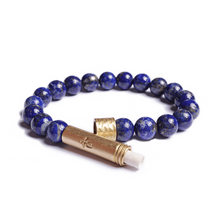 Load image into Gallery viewer, wishbeads lapis bracelet

