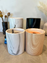 Load image into Gallery viewer, Biophilia: White Marble + Pure Fresh Air Scented Candle
