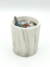 Load image into Gallery viewer, Biophilia: White Marble + Pure Fresh Air Scented Candle
