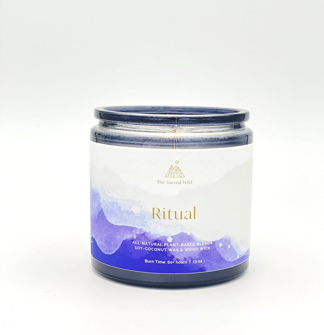 Ritual intention candle