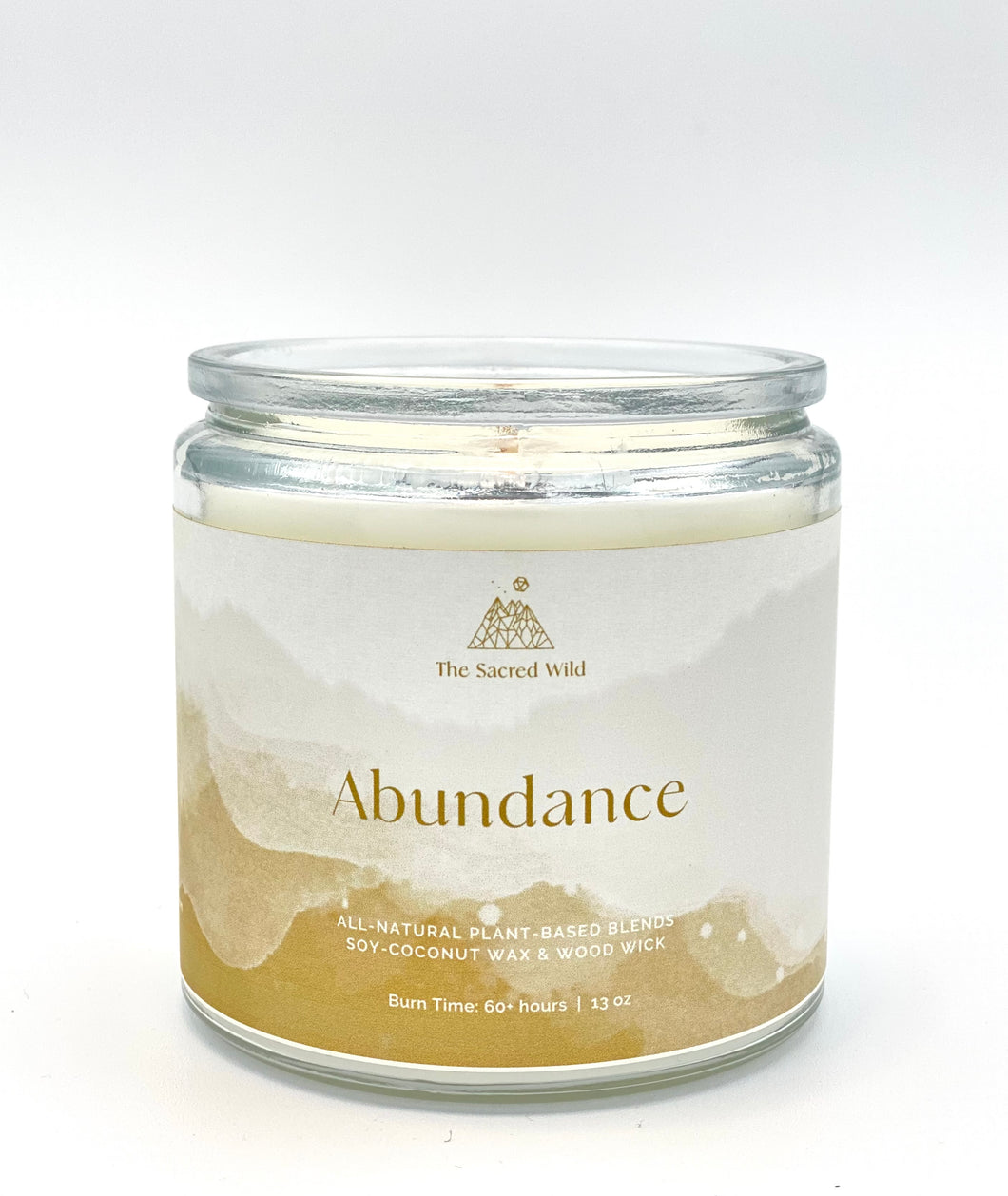 abundance intention candle