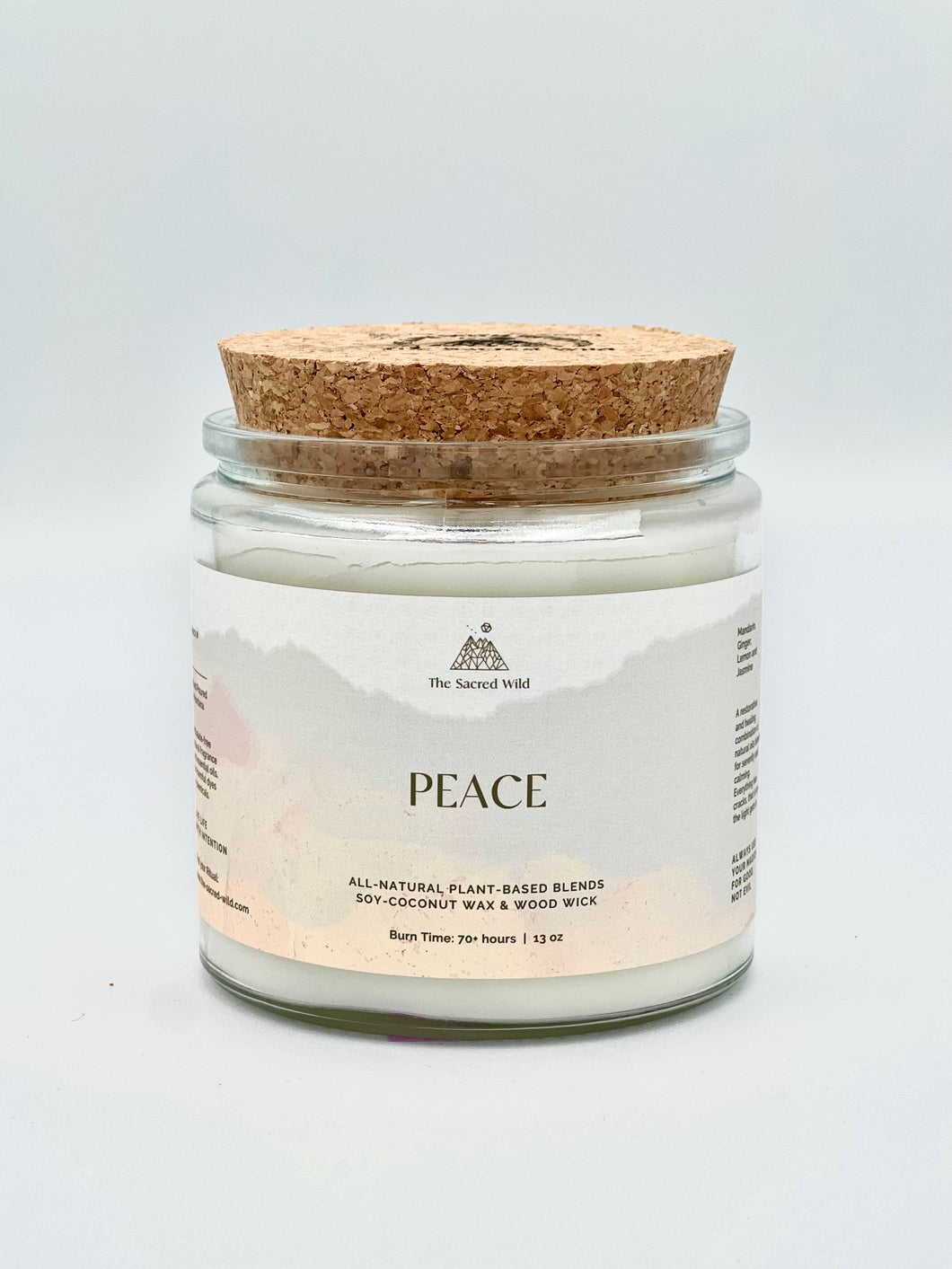 Peace Intention Candle