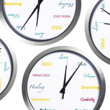 Load image into Gallery viewer, Timeless Clock measures what matters
